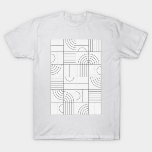 My Favorite Geometric Patterns No.19 - White T-Shirt